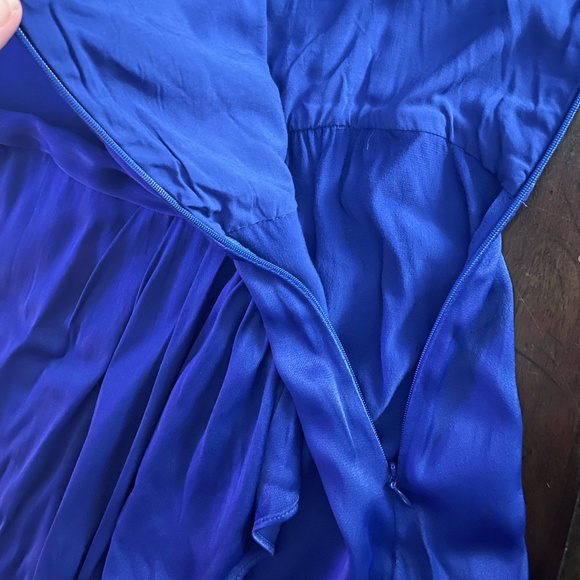 Anthropologie — Giverny Midi Slip Dress (Blue) — Size 8 - Picture 13 of 16